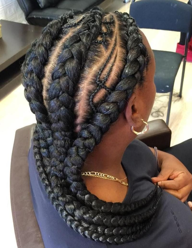 2017 Ghanaian Braided Hairstyles Regarding 31 Ghana Braids Styles For Trendy Protective Looks (View 7 of 15)