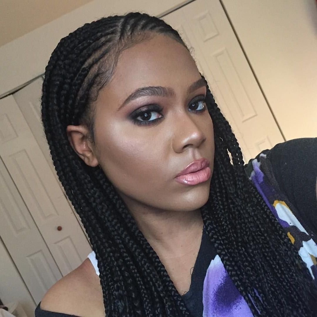 2018 Cornrows Braided Hairstyles Pertaining To Belleairbanks I Know Its Been Too Long (View 11 of 15)