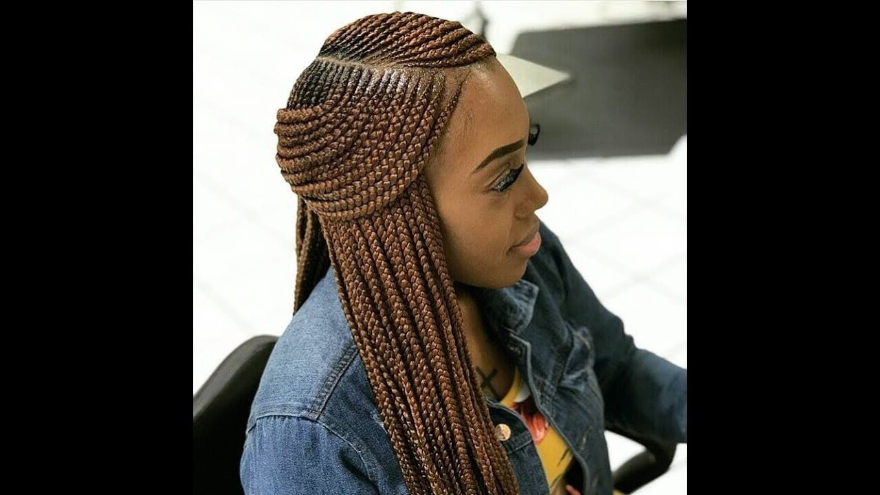 2018 Trendy Ghana Braids,cornrow Hairstyles (View 2 of 15)