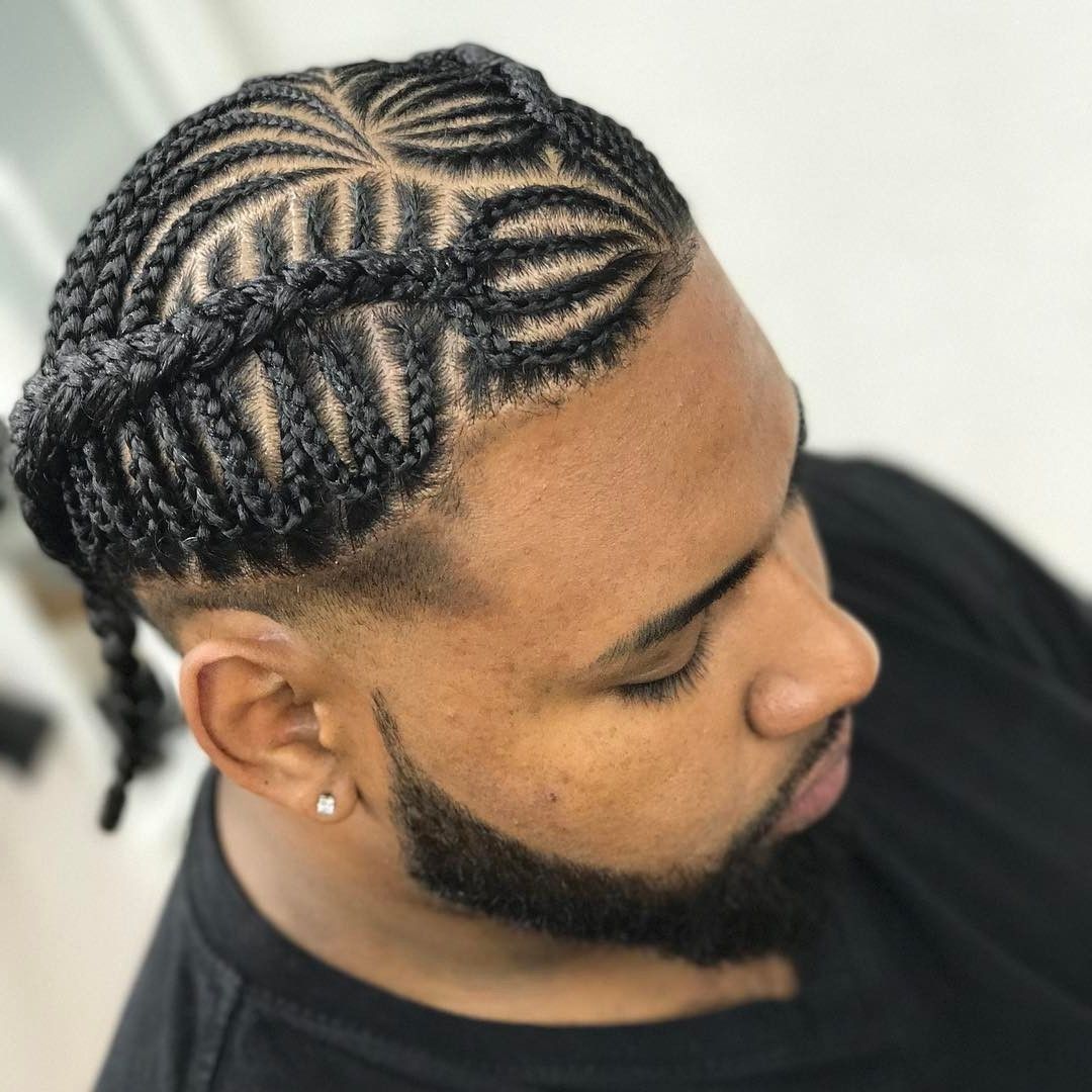 24 Popular Man Braids Hairstyles 2017 In Preferred Braided Hairstyles For Black Males (View 12 of 15)