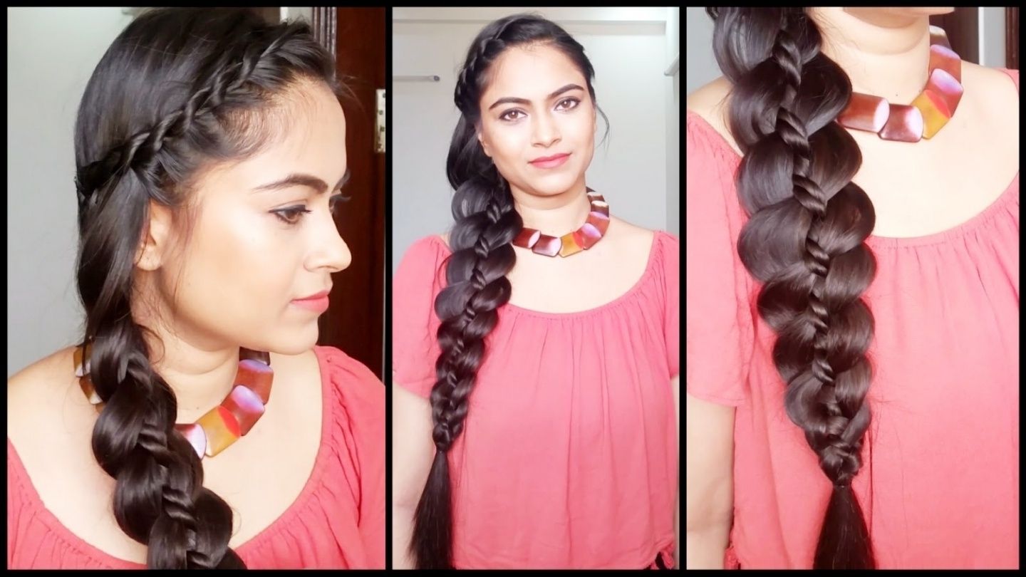4 Strand Rope Twist Braid // Easy Hairstyles For Medium To Long Hair Throughout Most Popular Indian Braided Hairstyles (View 4 of 15)