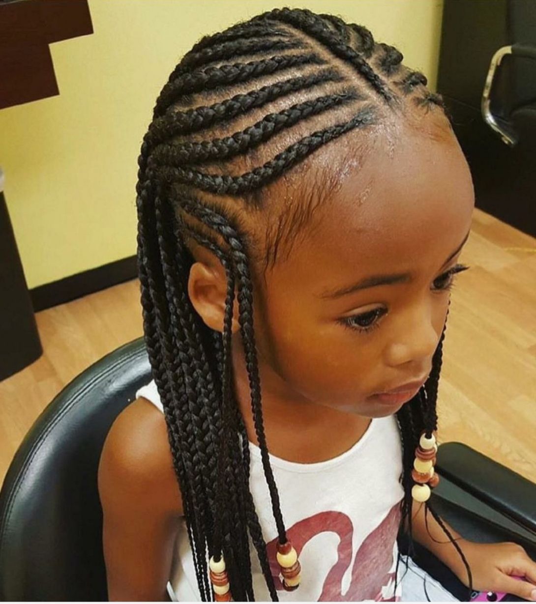 15 Collection Of Braided Hairstyles For Little Black Girls