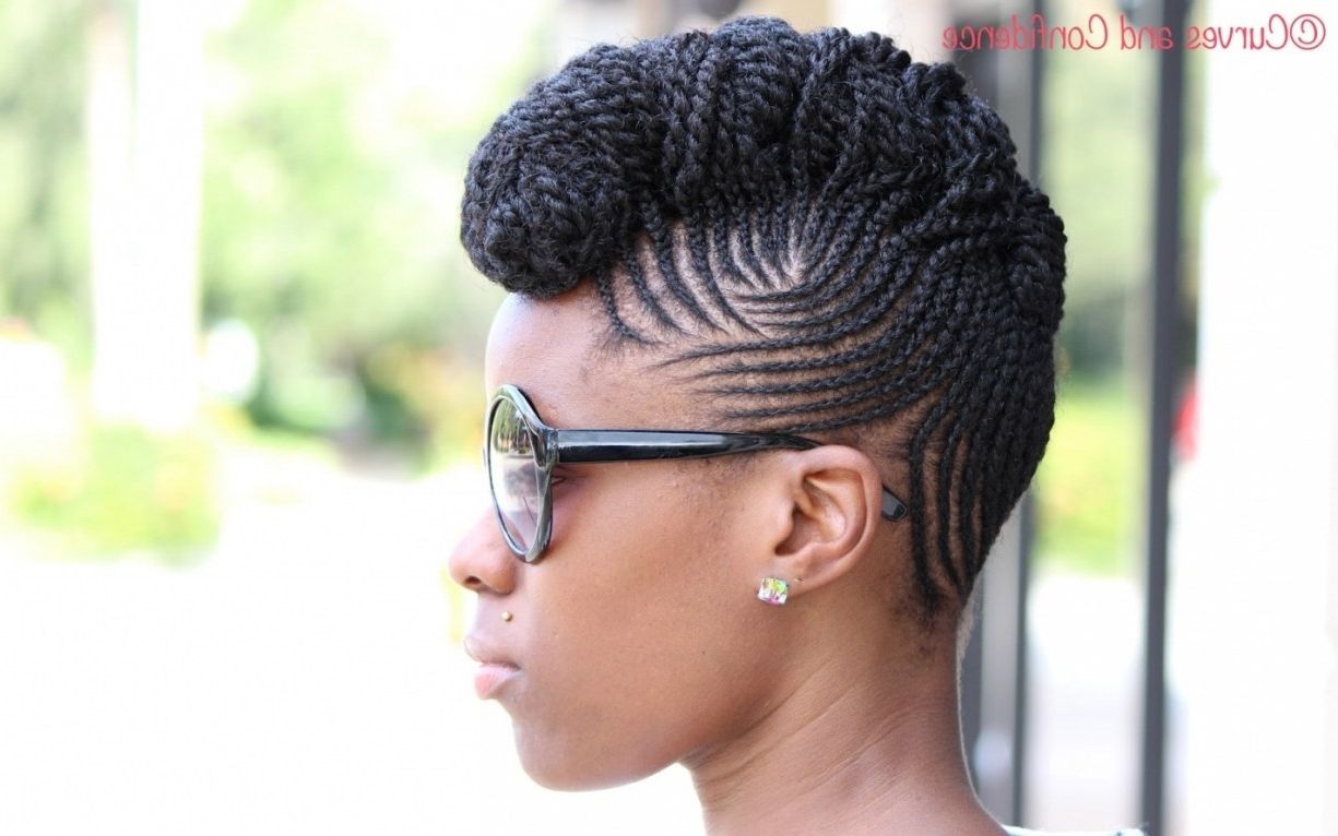 Black Braided Hairstyles Natural Braided Updo Hairstyles Pinterest Inside Newest Updo Black Braided Hairstyles (View 9 of 15)