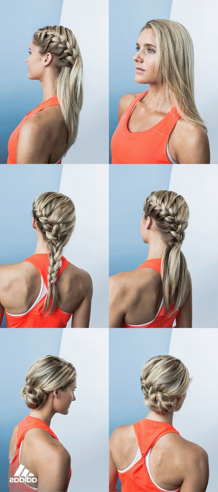 Braided Workout Hairstyles Unique We Love The Way This Style Keeps In Widely Used Braided Gym Hairstyles For Women (View 9 of 15)
