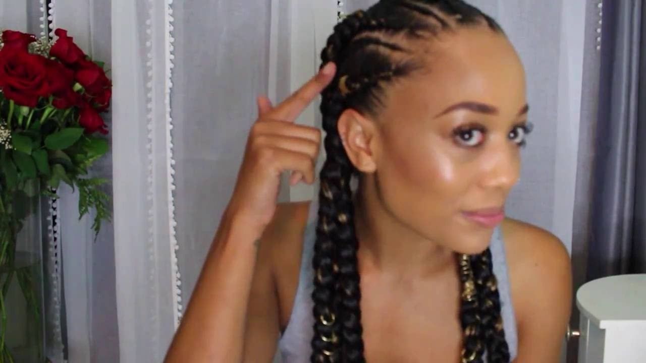 Diy Hair Jewelry & Hair Rings – Youtube With Regard To Best And Newest Braided Hairstyles With Jewelry (View 13 of 15)