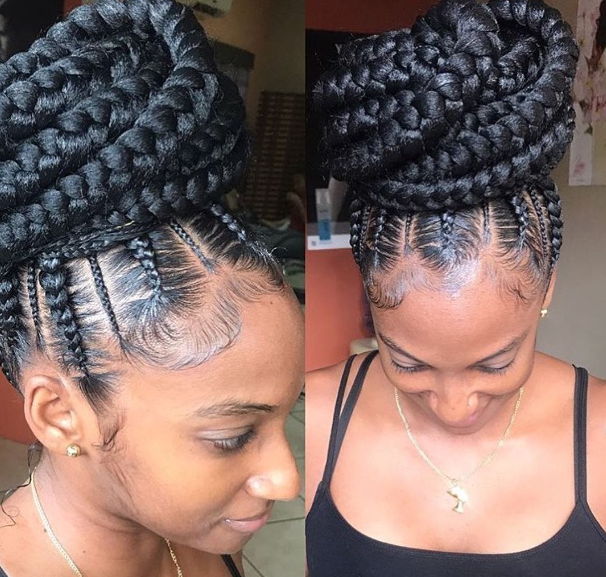 Famous Black Braided Ponytail Hairstyles With Regard To Braided Ponytail Hairstyles For Black Hair Pertaining To Thicker (View 8 of 15)