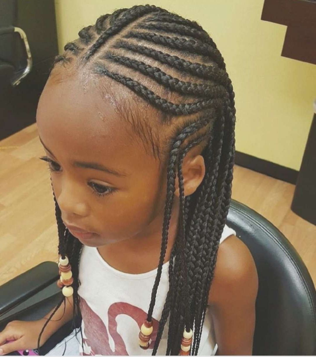Famous Braided Hairstyles For Little Black Girls Within Braid Hairstyles Little Girl Braid Hairstyles Lil Girl Braid (View 6 of 15)