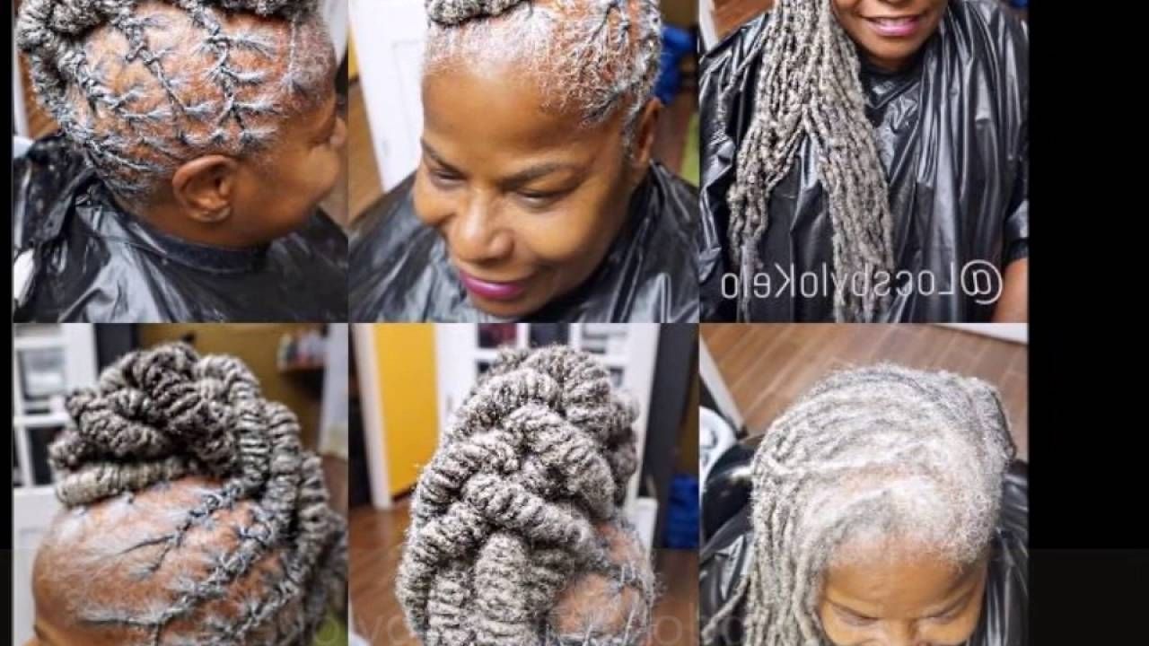 Famous Braided Hairstyles For Older Ladies With Regard To 6 Ways Older Women Are Killing The Style Game – Youtube (View 1 of 15)