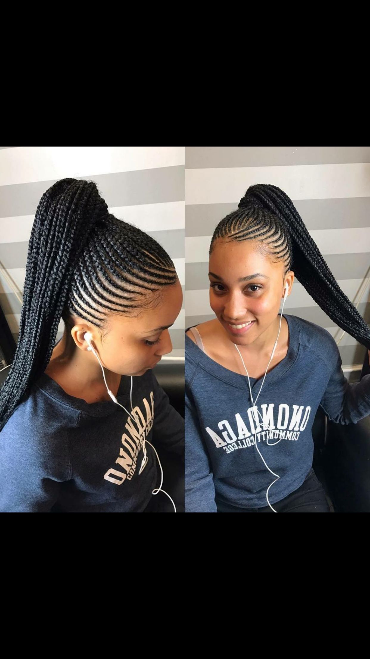 Fashionable Cornrows Braided Hairstyles Inside Don't Know What To Do With Your Hair: Check Out This Trendy Ghana (View 6 of 15)