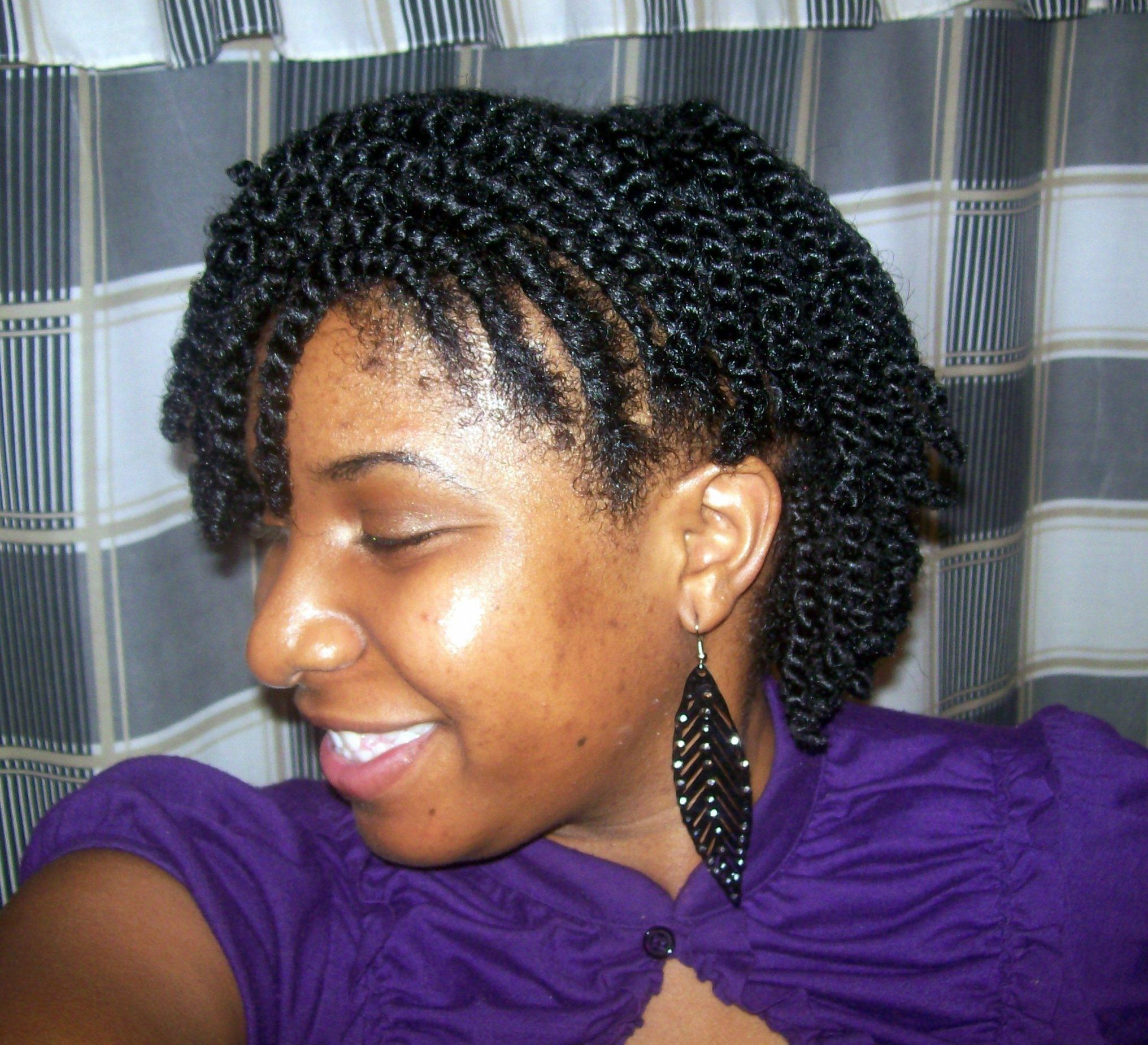 Fashionable Kinky Braid Hairstyles Pertaining To Kinky Braids Hairstyles In Nigeria Short For Afro Hair Round Faces (View 10 of 15)