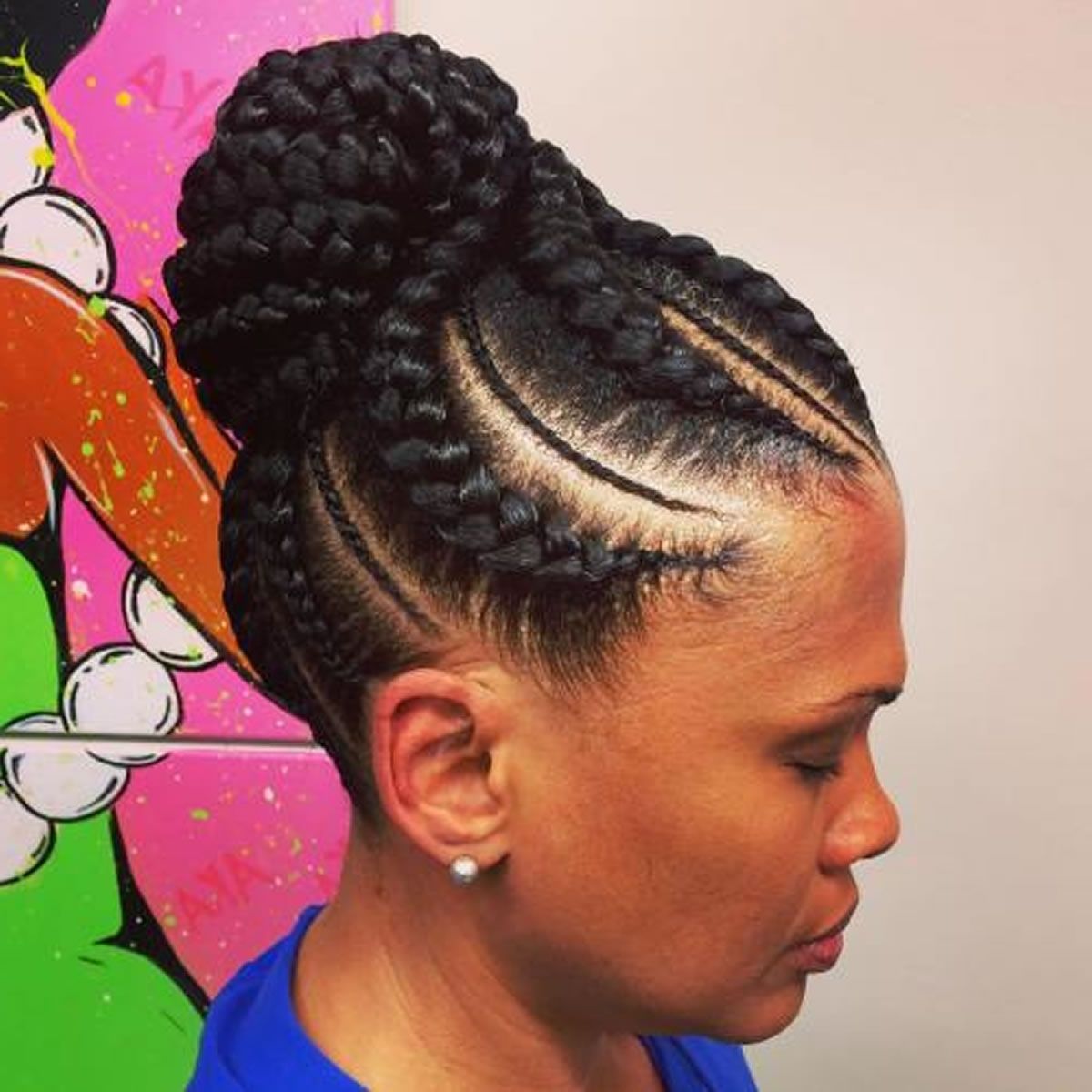 Favorite African American Braided Bun Hairstyles For 20 Best African American Braided Hairstyles For Women 2017  (View 6 of 15)