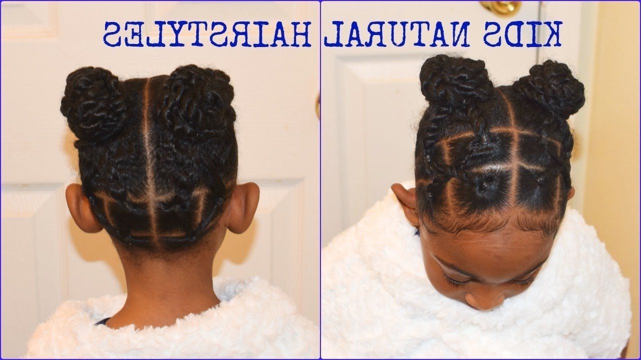 Favorite Braid Hairstyles With Rubber Bands Inside Kids Natural Hairstyles: Easy Holiday/christmas Hairstyles The (View 14 of 15)