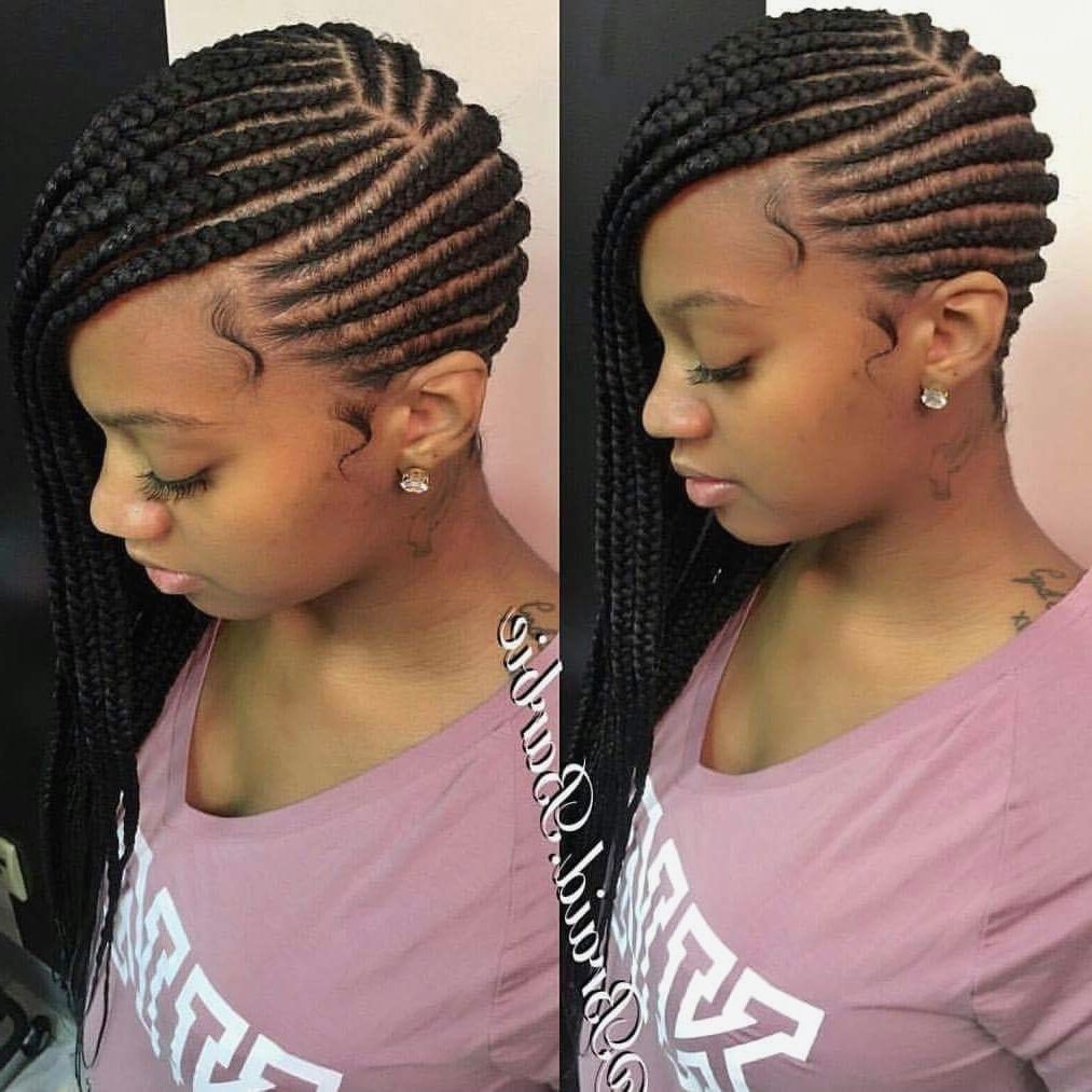 Favorite Quick Braided Hairstyles For Black Hair Intended For Easy Braidedirstyles Cool Braid How Tos Ideas Blackirstyle Braids (View 2 of 15)
