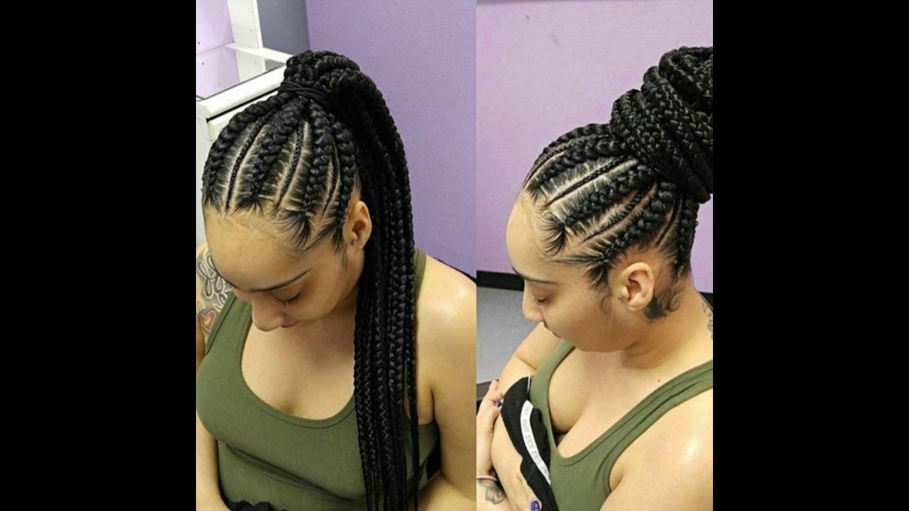 Ghana Braids Hairstyles: Latest Ghana Weaving Styles – Youtube Within Well Known Ghanaian Braided Hairstyles (View 4 of 15)