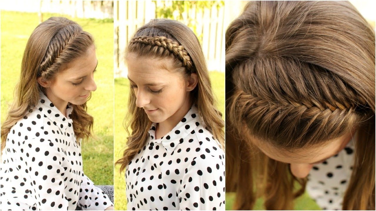 How To : 4 Diy Braided Headbands (View 3 of 15)