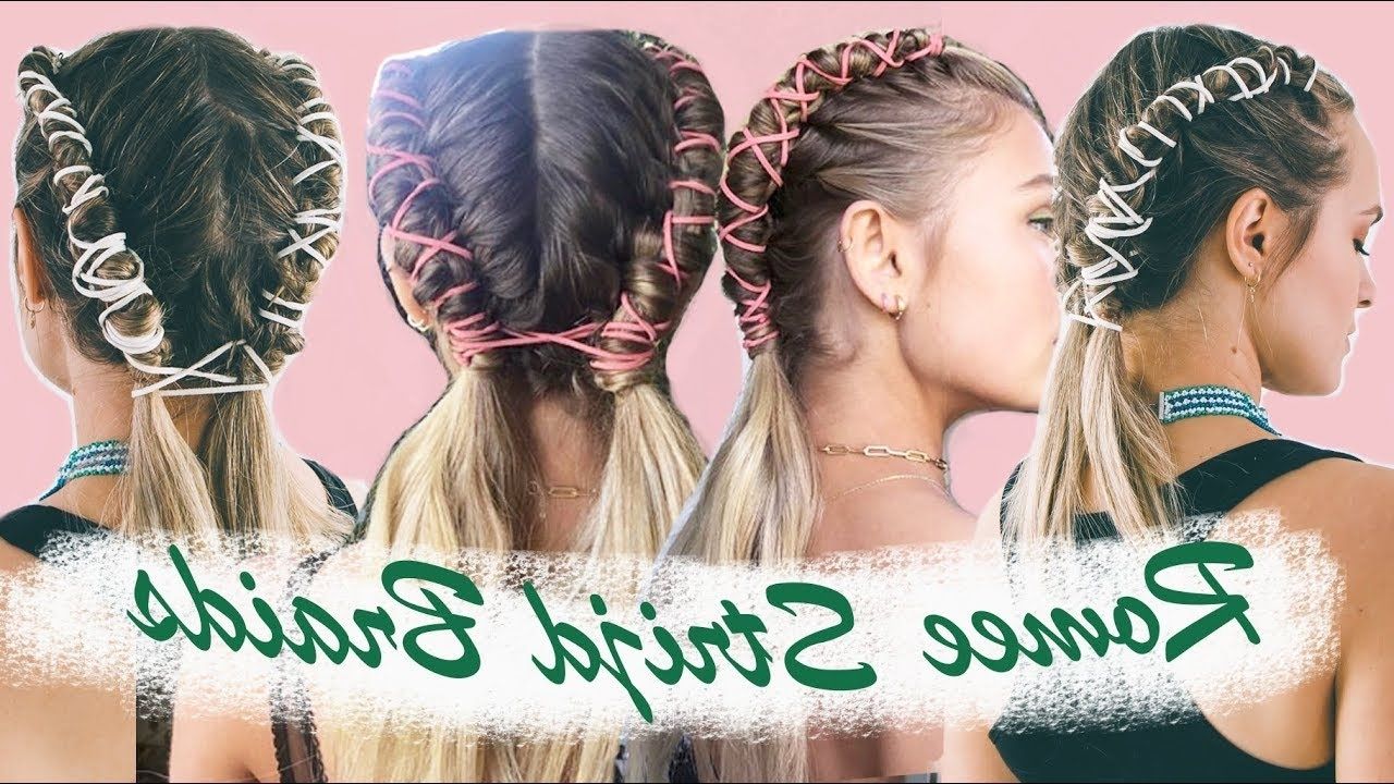 How To Do Romee Strijd's Coachella Pipe Braids (& An Easy Version Throughout Most Popular Coachella Braid Hairstyles (View 16 of 16)