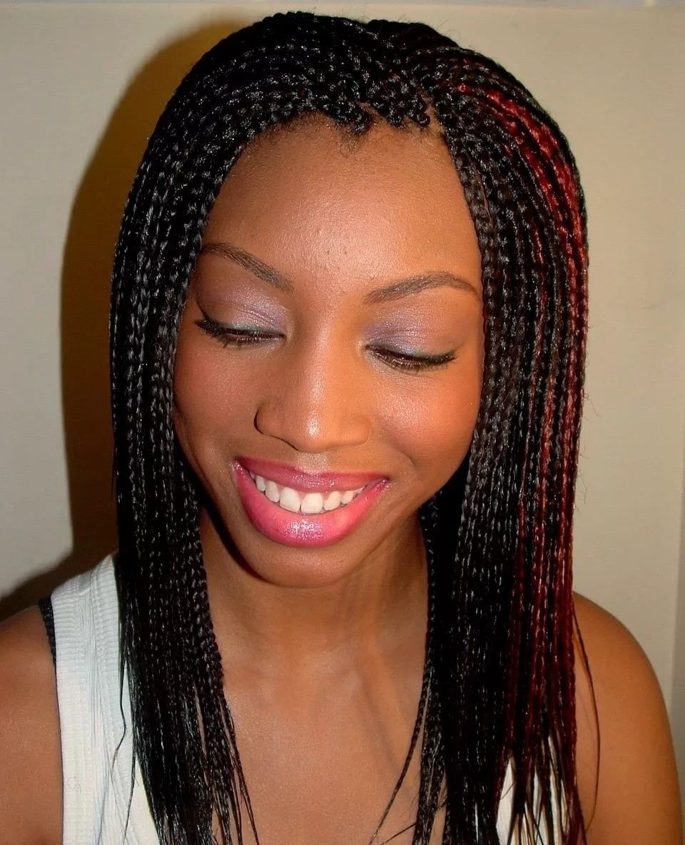 Latest Braided Hairstyles For Round Faces For Nigerian Hairstyles For Round Faces ▷ Naija (View 14 of 15)