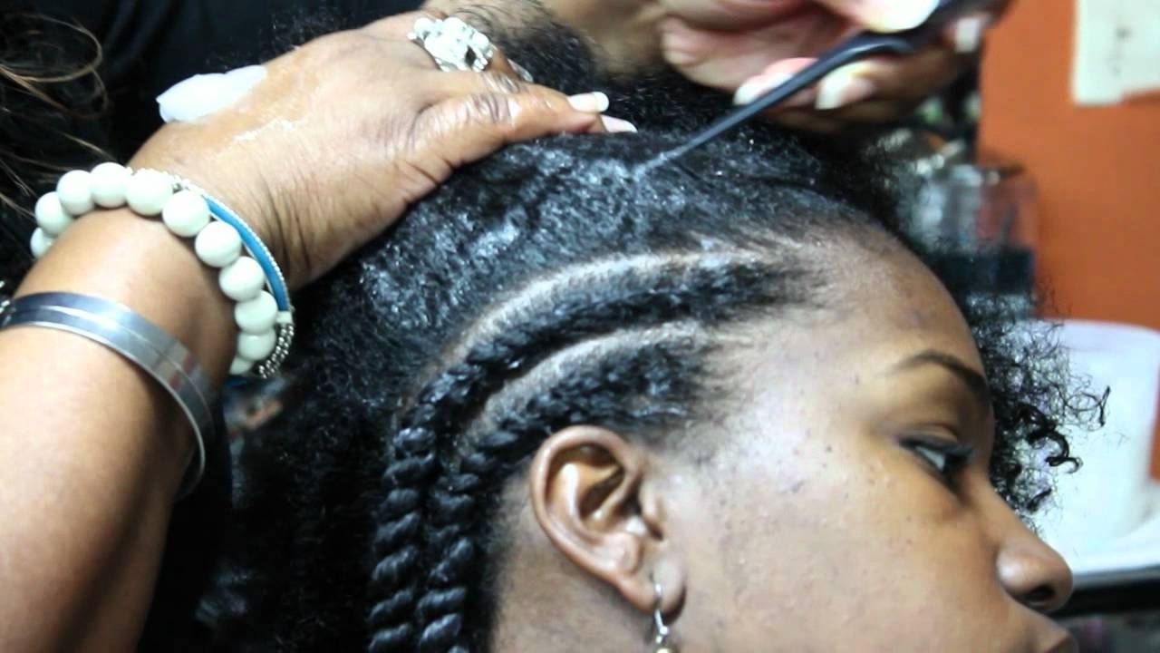 Latest Queen Braided Hairstyles In African Queen Hair Braiding Alexandria Va – Youtube (View 13 of 15)