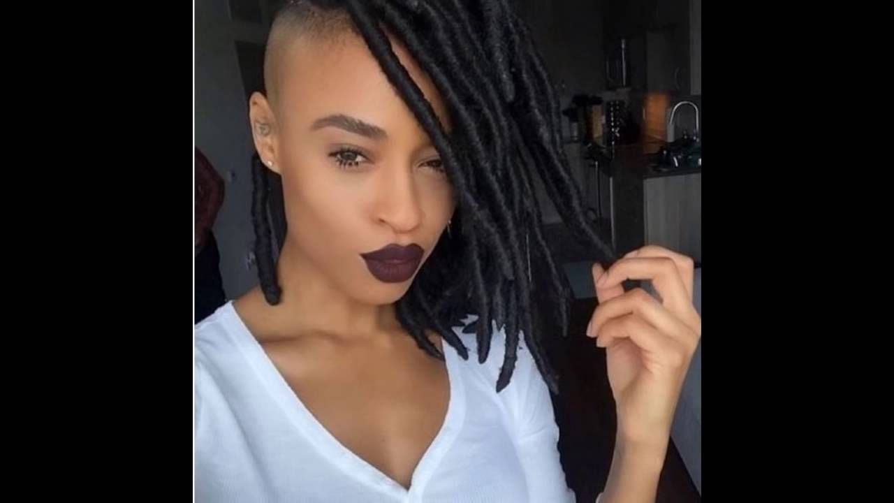 Most Current Braided Hairstyles With Shaved Sides Intended For Braided & Twisted Shaved Side Hairstyles For Black Women (View 5 of 15)