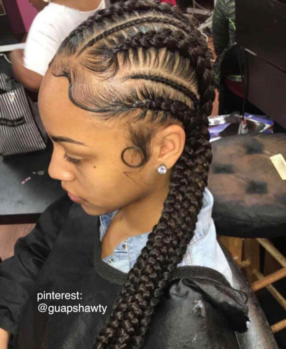 Most Current Braided Hairstyles With Weave Throughout French Braid Styles With Weave French Braids Hairstyles With Weave (View 7 of 15)