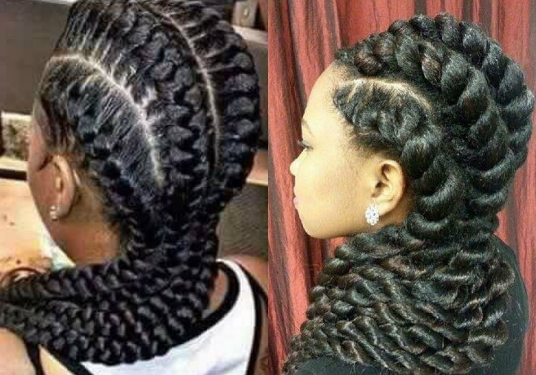 Most Current Goddess Braid Hairstyles Throughout Amazing African Goddess Braids Hairstyles (View 12 of 15)