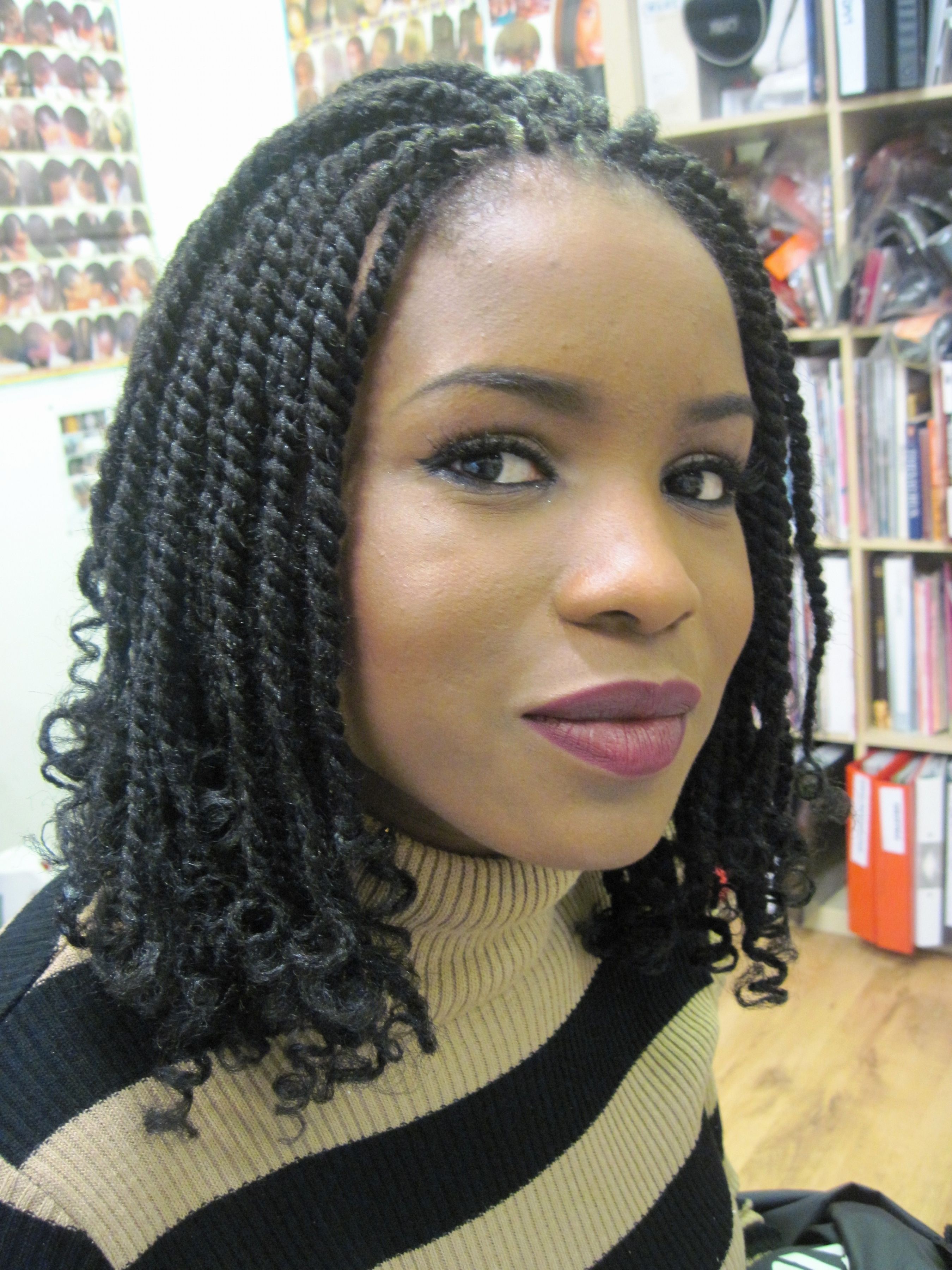 Most Current Kinky Braid Hairstyles Pertaining To Braid Hairstyles For Women Fresh Afro Twist Hairstyles For La S (View 8 of 15)