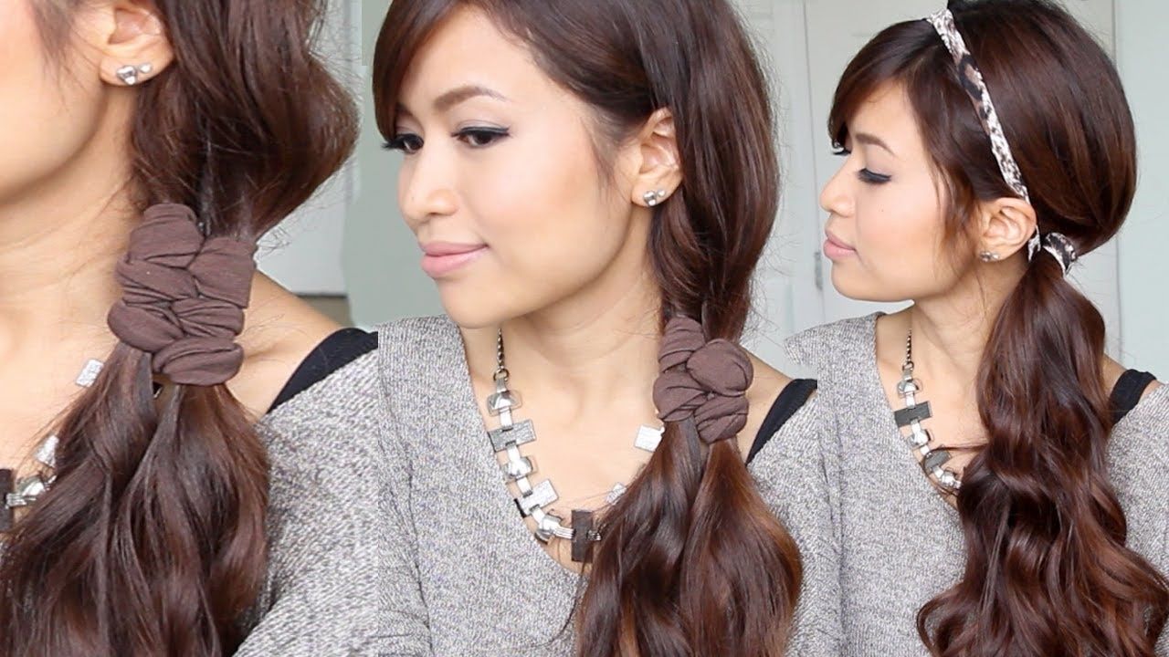 Most Popular Braided Hairstyles For Layered Hair Within Easy Faux Braid Headb Hairstyles For Medium Long Hair Tutorial (View 12 of 15)