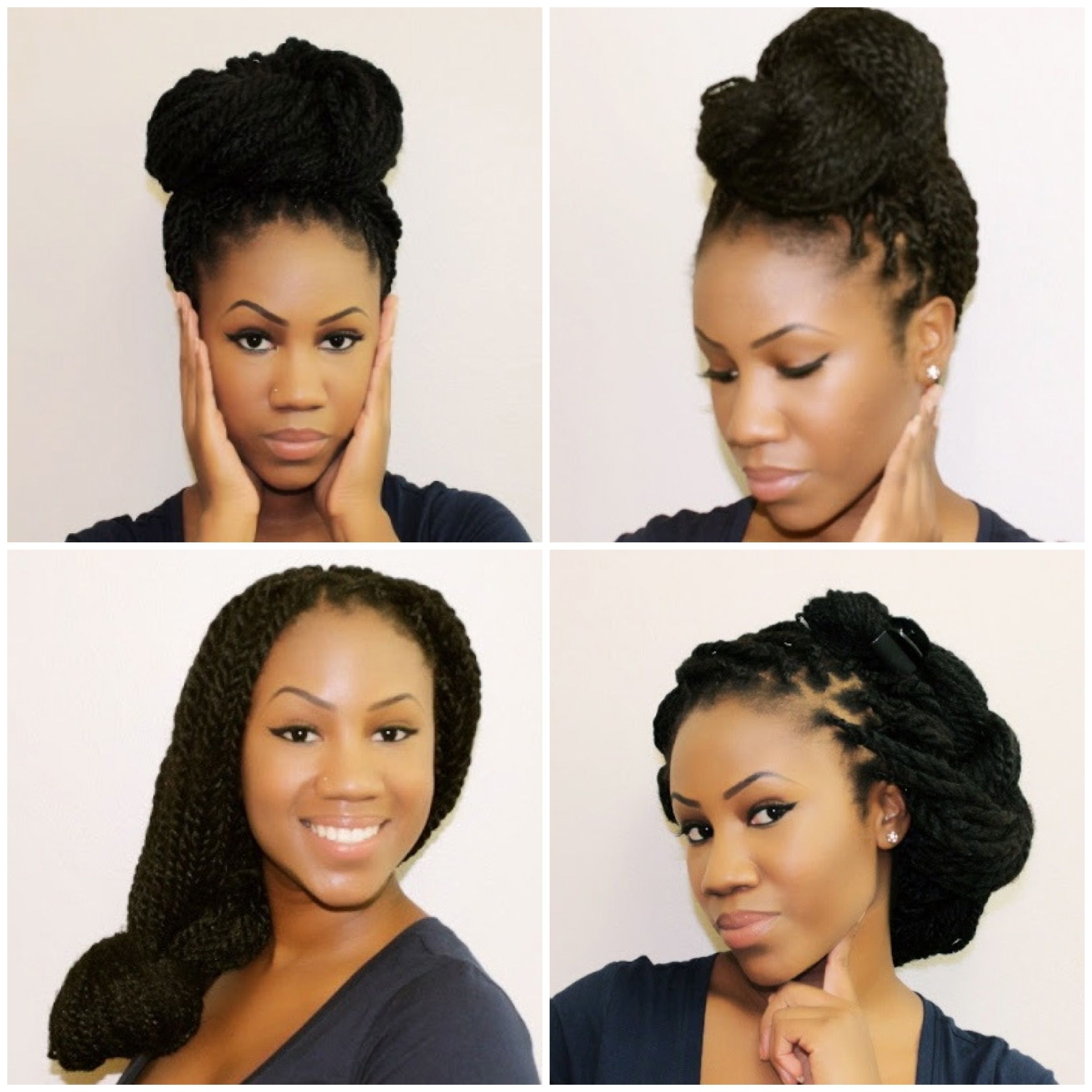 Most Recently Released Pinned Up Braided Hairstyles Pertaining To Styles For Box Braids, Senegalese Twists, And Locs Part  (View 4 of 15)