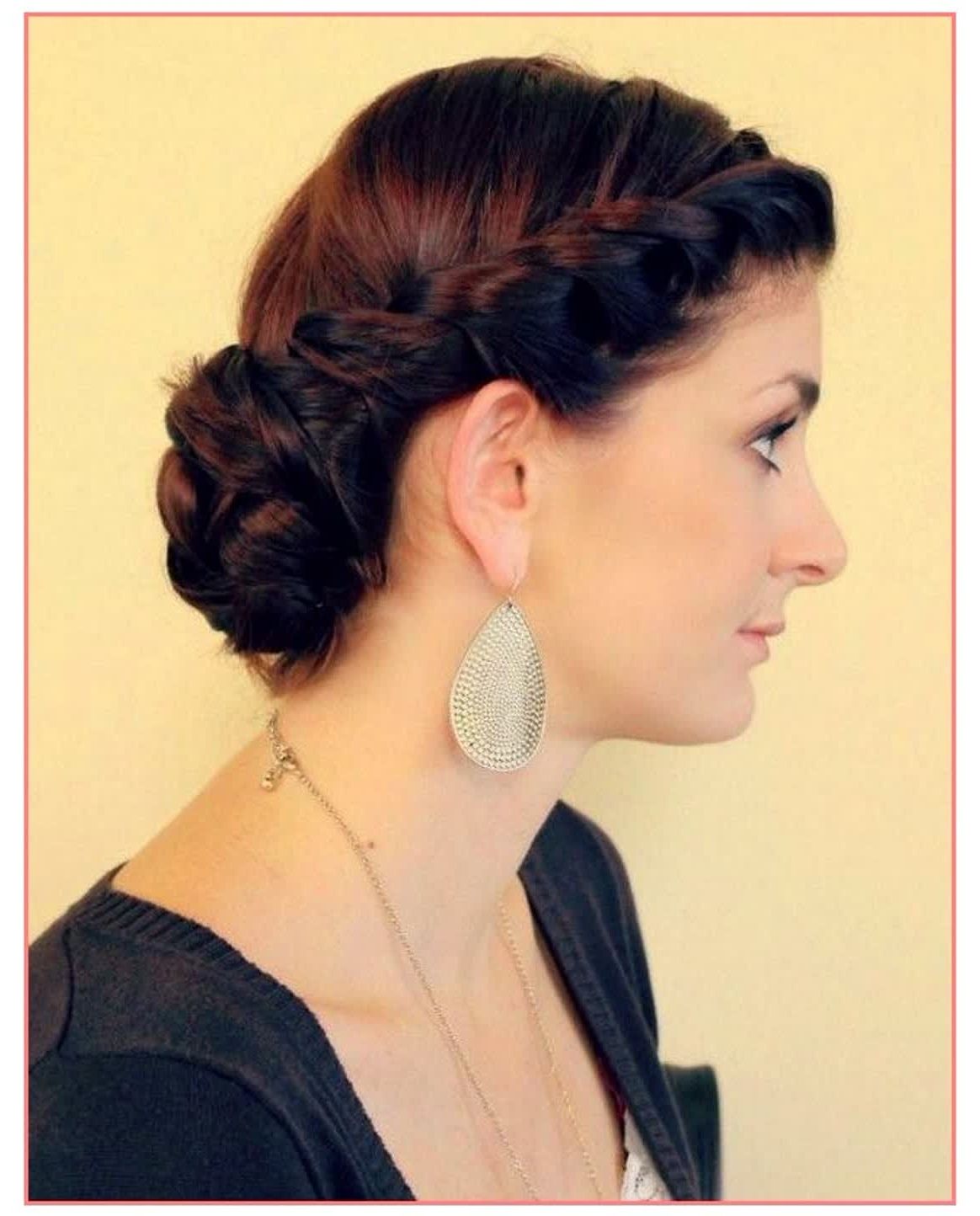 Most Up To Date Braided Vintage Hairstyles Intended For Cute Hairstyles Vintage Braided Wedding Hair – Best Hairstyles For (View 11 of 15)