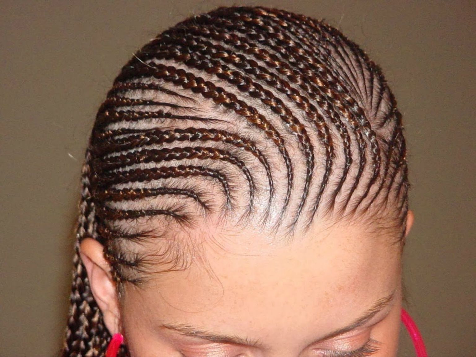 Newest Braided Lines Hairstyles Throughout Check Out The Most Stunning And Beautiful Styles Of Ghanian Braids (View 9 of 15)