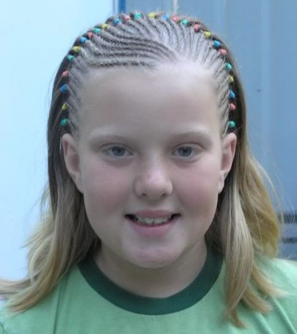 Popular Braided Hairstyles For White Girl Pertaining To Cornrow Styles For White Girls (View 11 of 15)