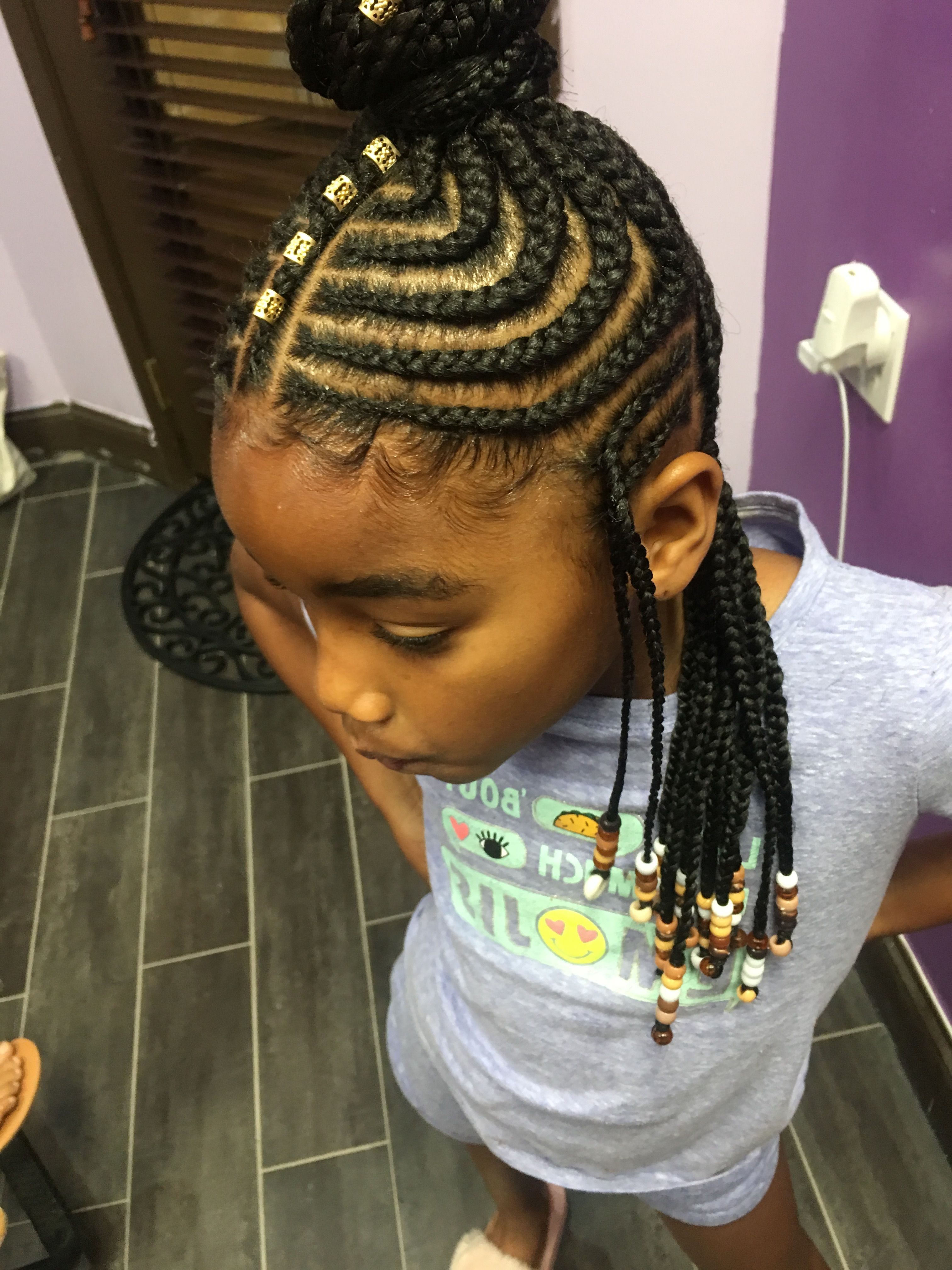 Preferred Braided Hairstyles For Little Girl Regarding She Used Flat Twists To Create Fabulous Summer Curls On Short (View 6 of 15)