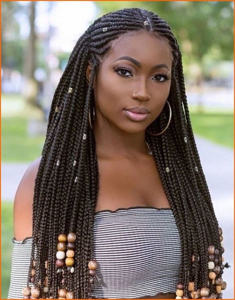 Recent Braided Hairstyles For Black Women Intended For Trenza De Corte De Pelo Para Las Mujeres Negras Africanas Cabello (View 7 of 15)