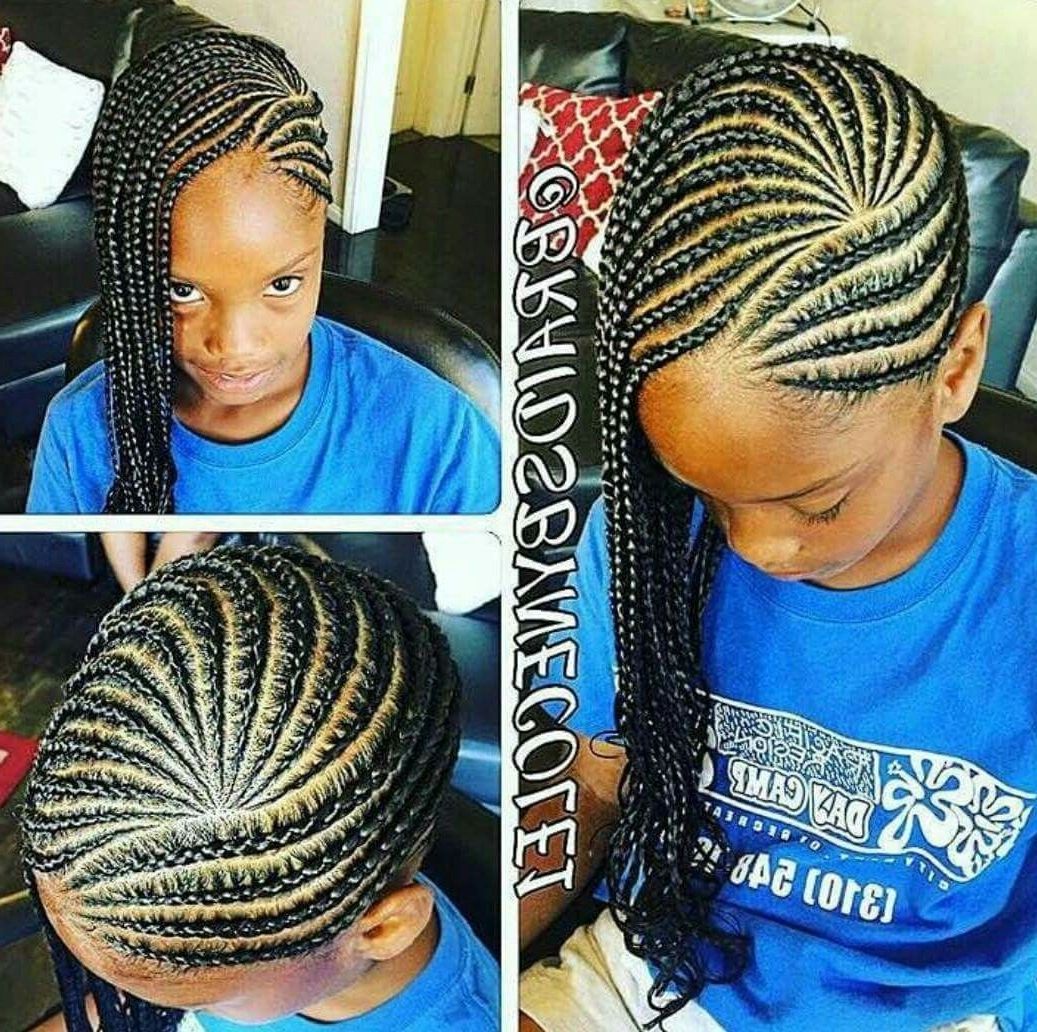 She Used Jbco On A Twa Twist Out, But The Style She Got Out Of It Regarding Most Current Braid Hairstyles For Little Girl (View 3 of 15)