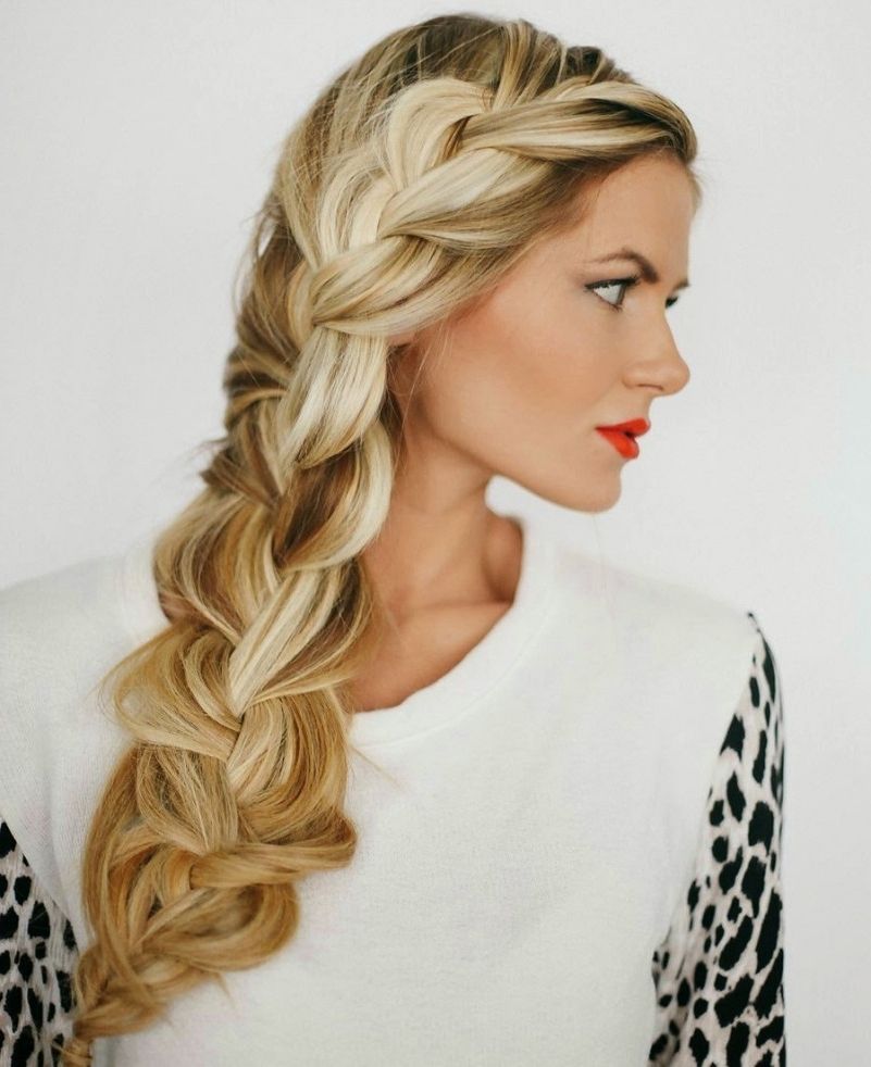 Styles Time With Recent Braided Hairstyles To The Side (View 13 of 15)