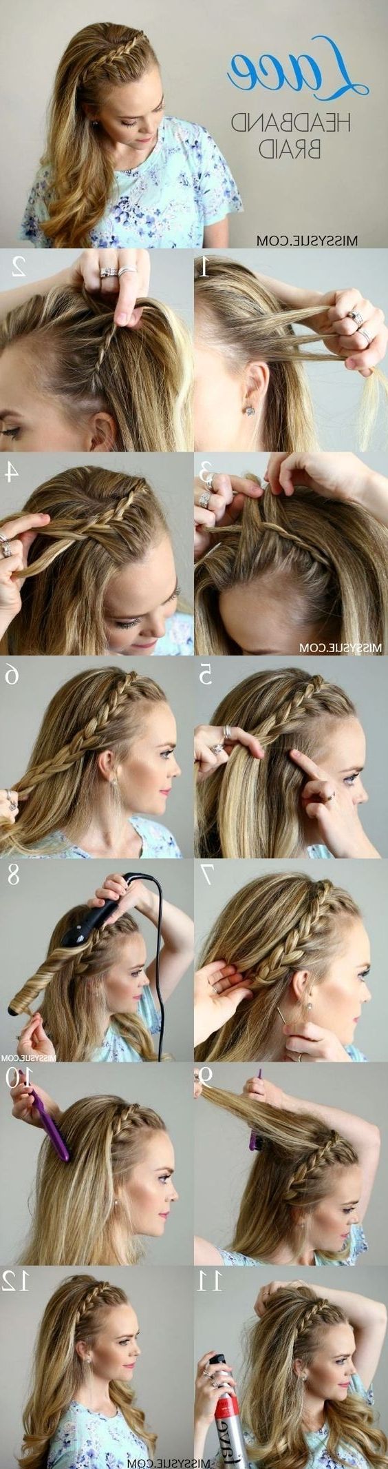 Super Easy Diy Braided Hairstyles For Wedding Tutorials (View 2 of 15)