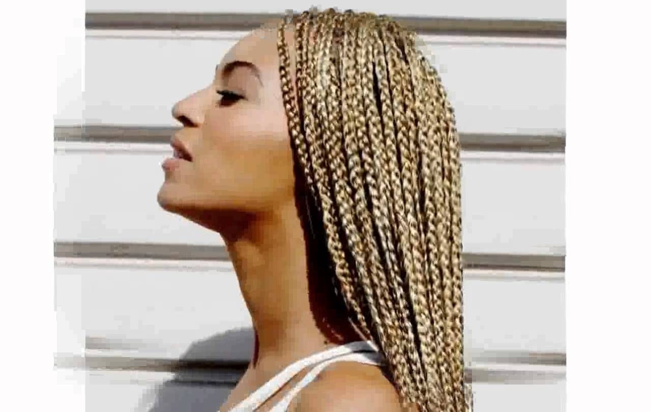 Well Known Blonde Braided Hairstyles Pertaining To Long Blonde Hair Braids – Youtube (View 3 of 15)
