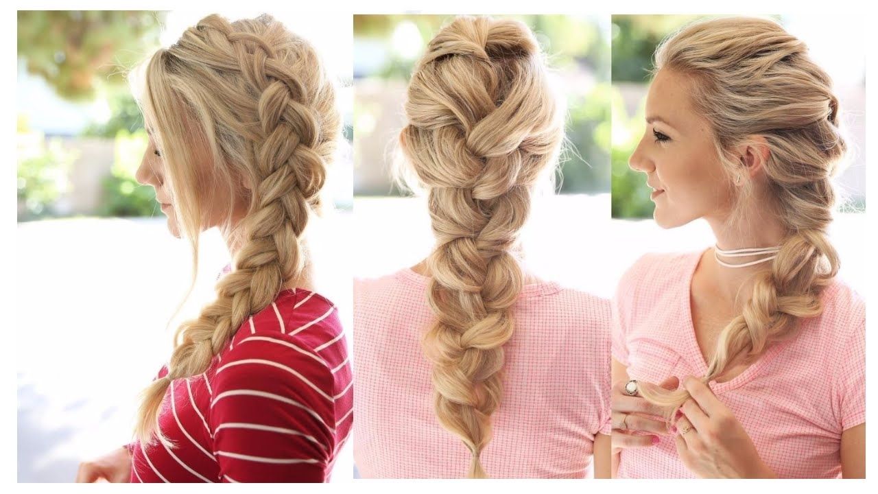 Well Known Cute Braided Hairstyles Inside 15 Cute & Easy Braid Hairstyles , Most Beautiful Braid Hairstyles (View 2 of 15)