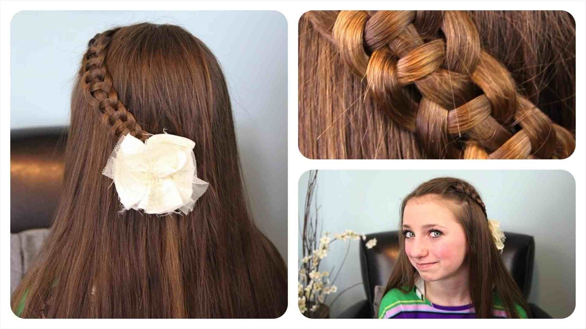Well Known Korean Braided Hairstyles Throughout Bun Hairstyles For Girls How To Do A Rose Bud Braid Cute Braided (View 9 of 15)