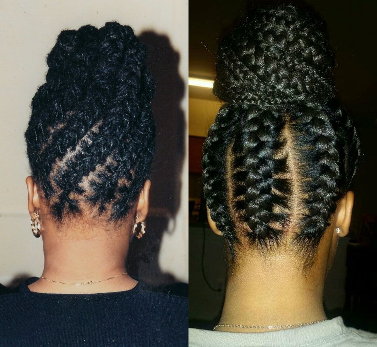 Well Liked Braided Hairstyles Up In One With Regard To Stunning Goddess Braids Hairstyles For Black Women (View 13 of 15)