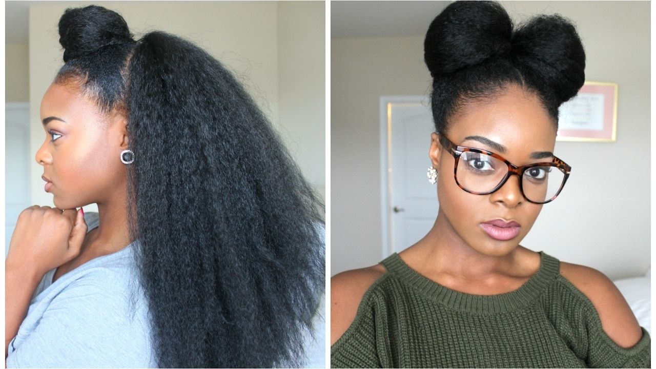Well Liked Braided Hairstyles With Natural Hair Regarding Natural Hairstyles With Braiding Hair – Ify Yvonne – Youtube (View 4 of 15)