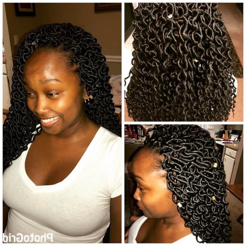 17 New Dazzling Crochet Braid Hairstyles For Black Women With Latest Curly Hairstyle With Crochet Braids (View 10 of 15)