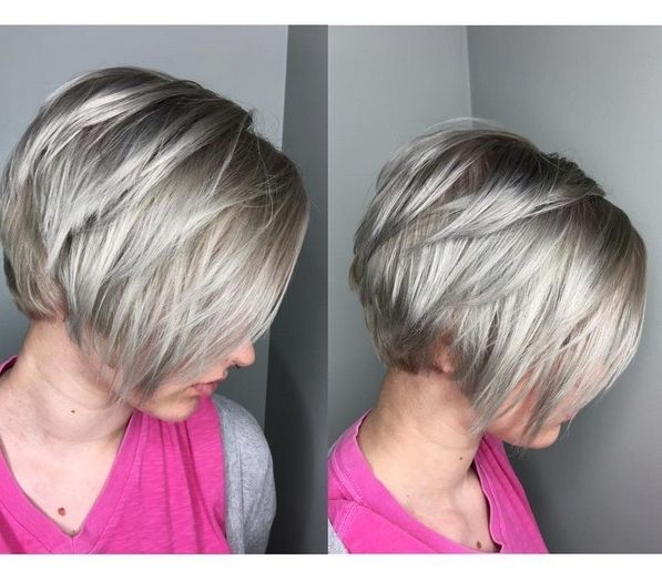 20 Hottest Short Stacked Haircuts – The Full Stack You Should Not Throughout Recent Gray Blonde Pixie Haircuts (View 9 of 15)