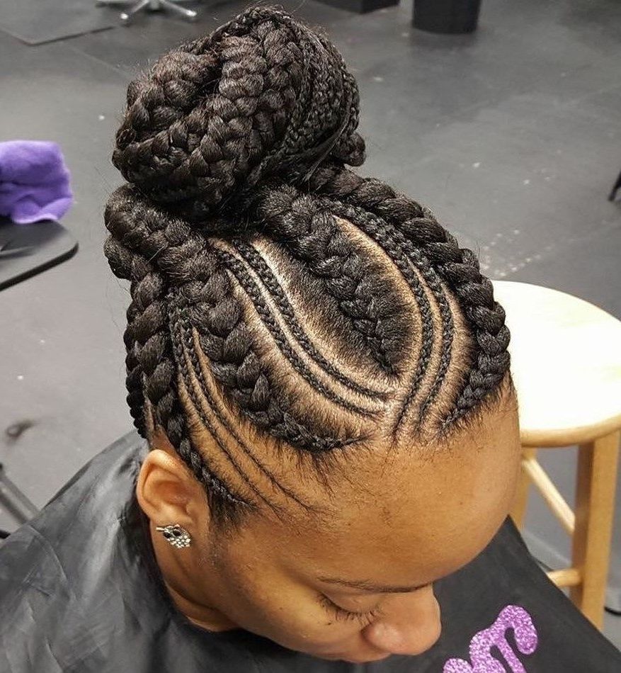 2017 Long Curvy Braids Hairstyles Throughout 70 Best Black Braided Hairstyles That Turn Heads (View 7 of 15)