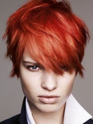 2018 Ravishing Red Pixie Haircuts Intended For Very Bold And Sassy! More People Can Pull Of This Color Than They (View 4 of 15)