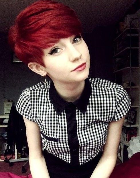 2018 Ravishing Red Pixie Haircuts Pertaining To 20 Chic Pixie Haircuts For Short Hair (View 9 of 15)
