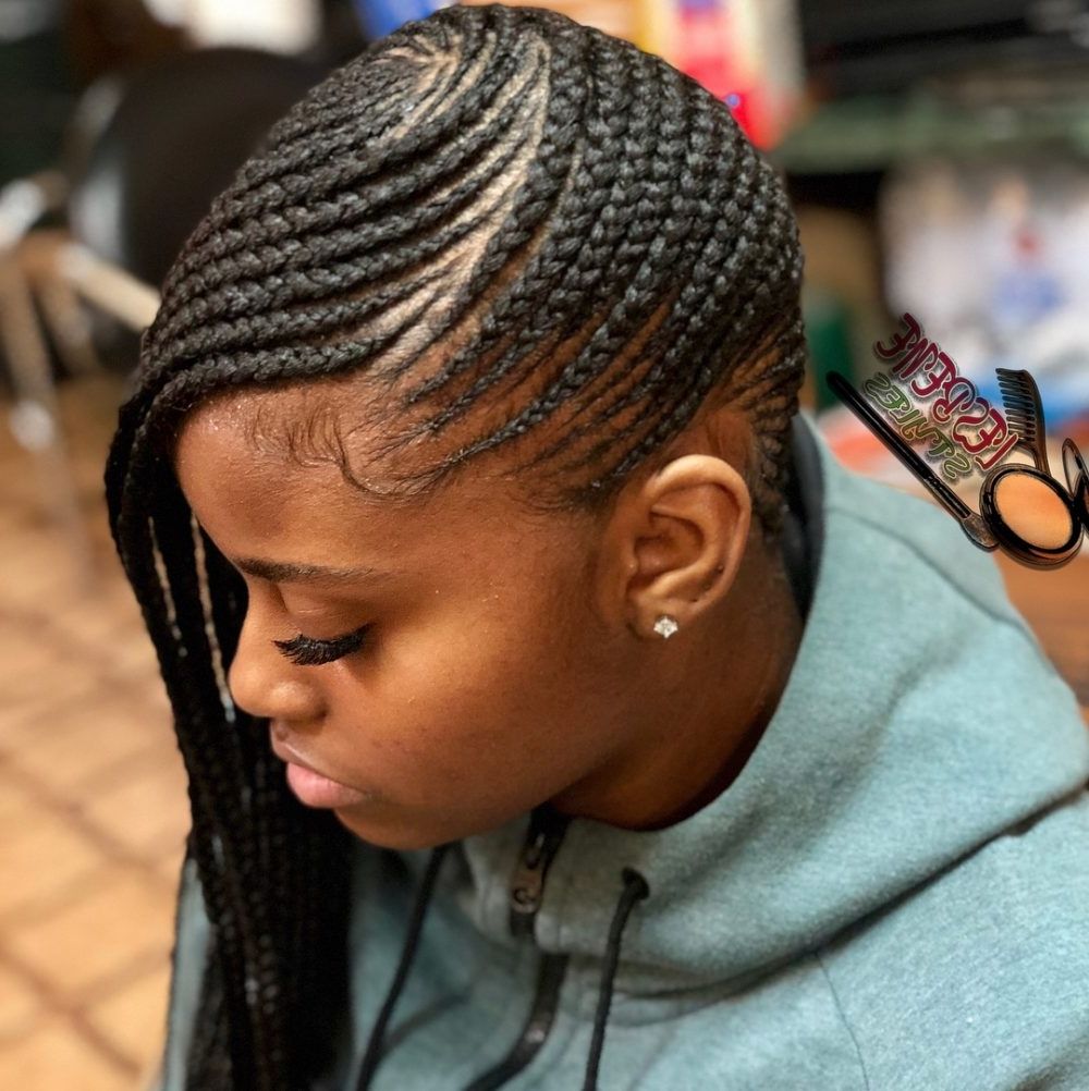 23 Amazing Prom Hairstyles For Black Girls And Young Women Within Best And Newest Cornrows Prom Hairstyles (View 11 of 15)