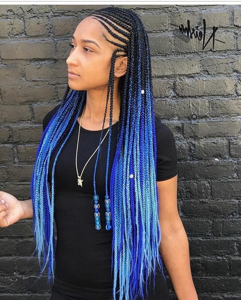 25 Trendy Ghana Braided Hairstyles With Beautiful Photos – Blogit In Most Current Ghana Braids Hairstyles (View 5 of 14)
