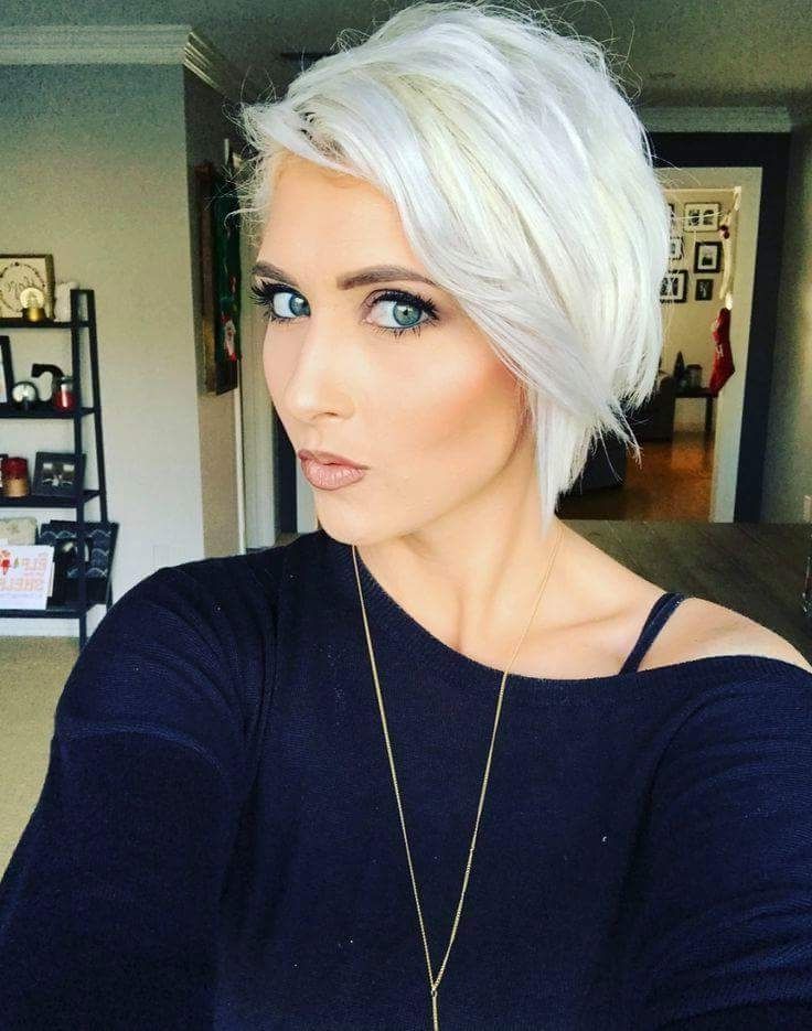 40+ Smart Pixie Haircuts Which Will Convince You To Chop Your Hair Inside Famous Side Parted Silver Pixie Bob Haircuts (View 9 of 15)