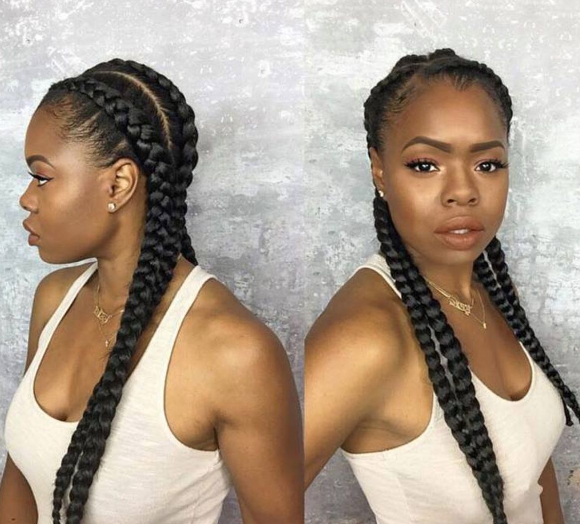 A Natural Hair Guide To Protective Styling For The Summer – The Within Most Current Invisible Cornrows Hairstyles (View 14 of 15)